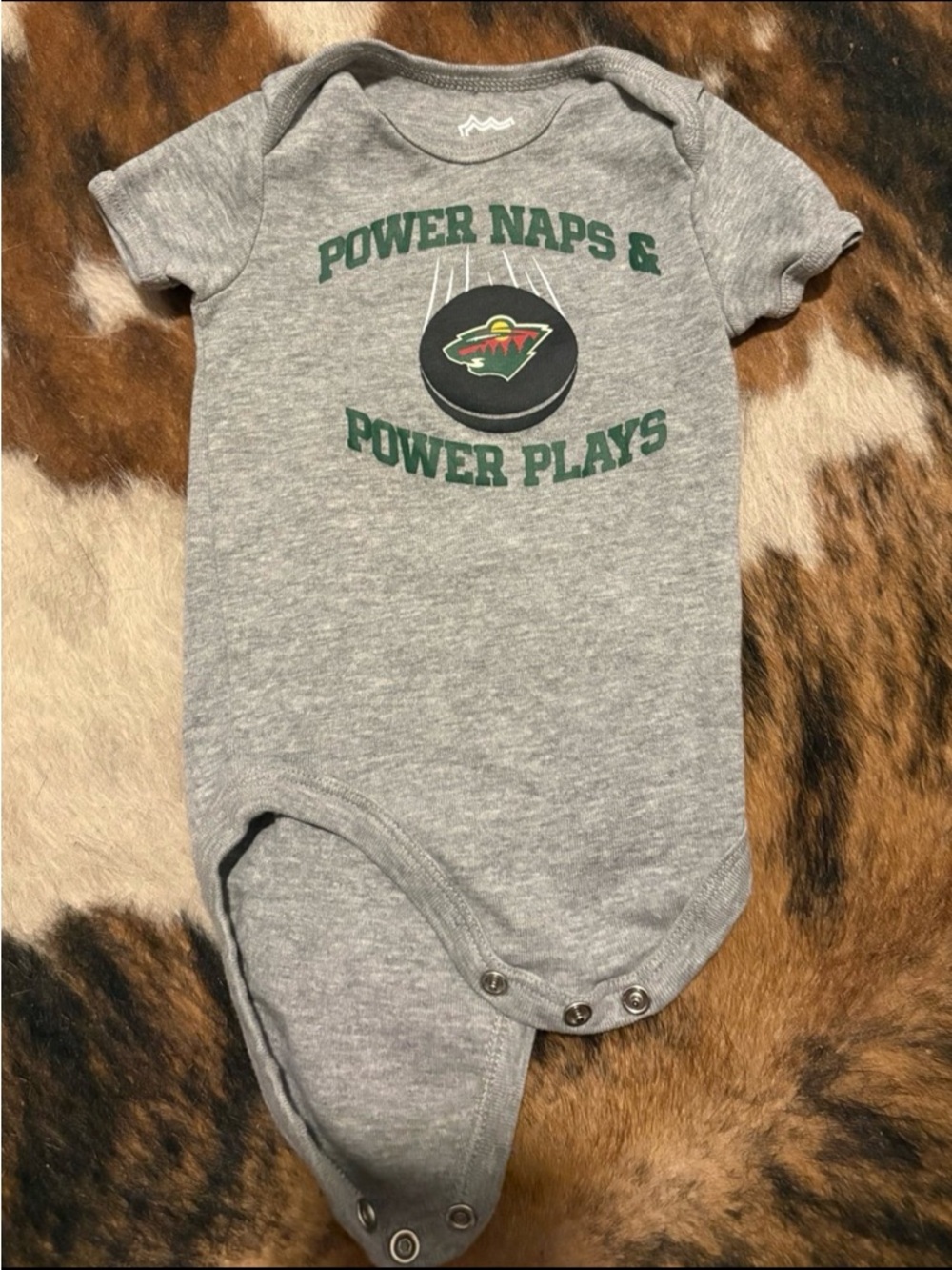 Minnesota Wild onesie